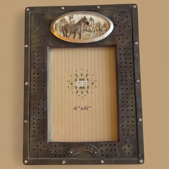 Equestrian Charm Picture Frame - Picture 1 of 6